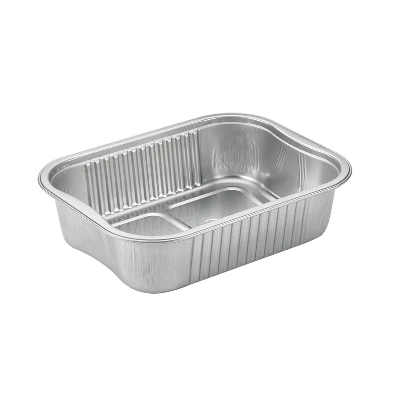 750ML Aluminium container w/reverse handles - bulk transpac