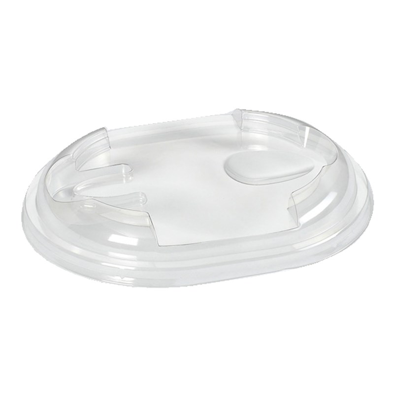 Dpet lid 145x114mm w/stackable, safesnack™ features - euro pal
