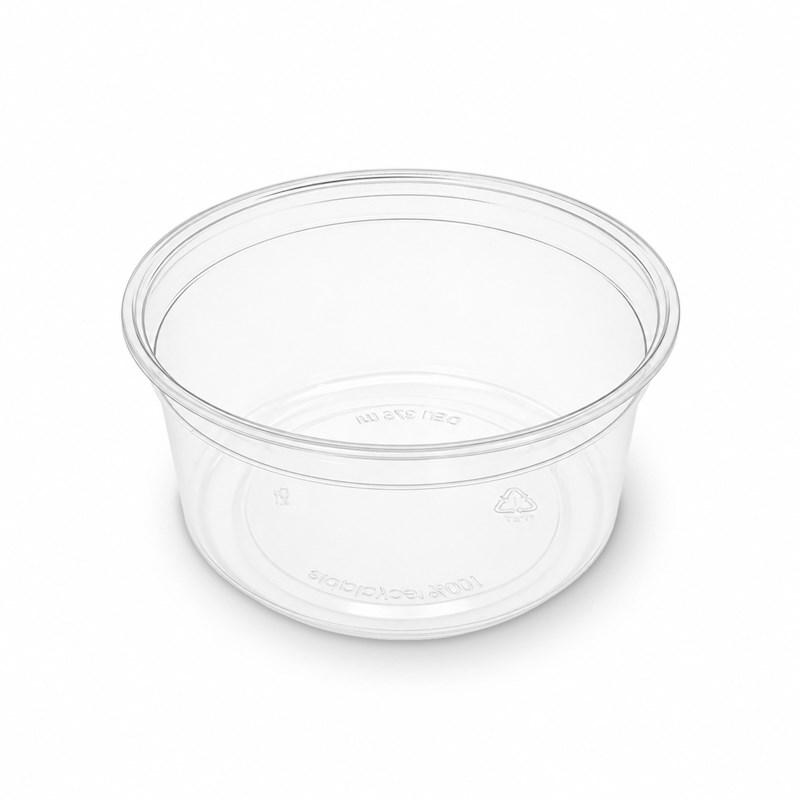 375ml Clear rpet tray - euro pal