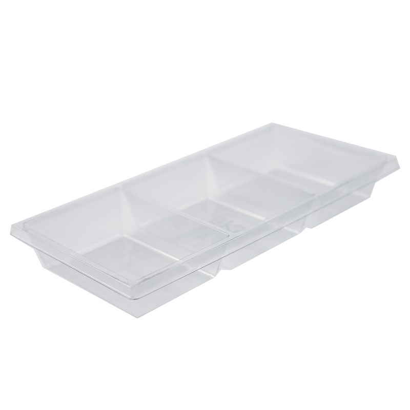 600ml Clear dpet tray - euro pal