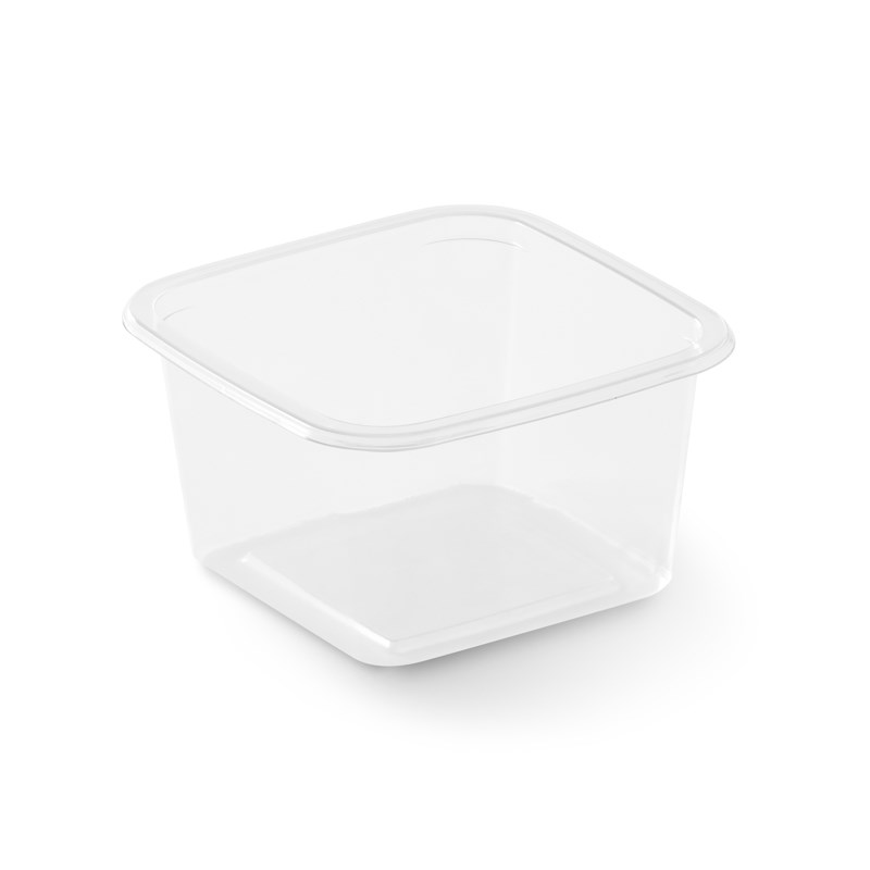 565ml Clear rpet tray - euro pal