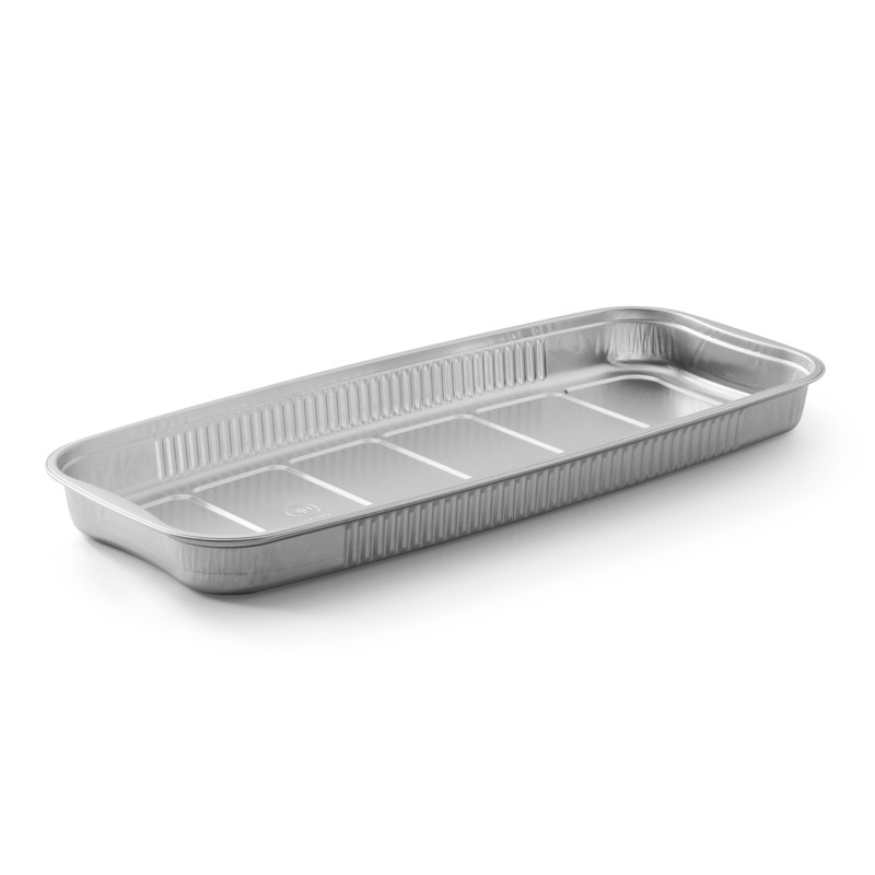 1988ml Aluminium container w/reverse handles - US pal