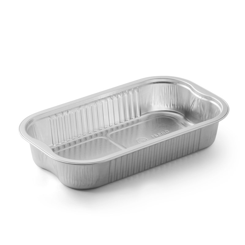 964ml Aluminium container - bulk transpac