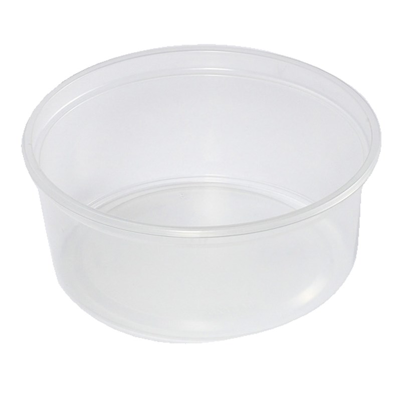 200ml Clear pp tray - euro pal