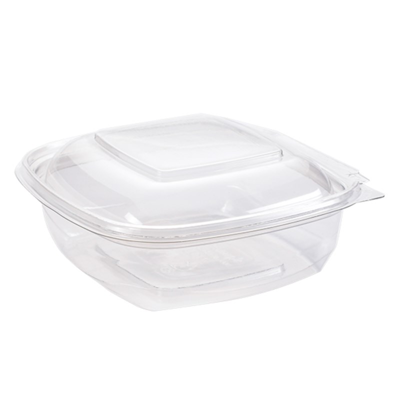 25pack 250ml Clear rpet tray - euro pal