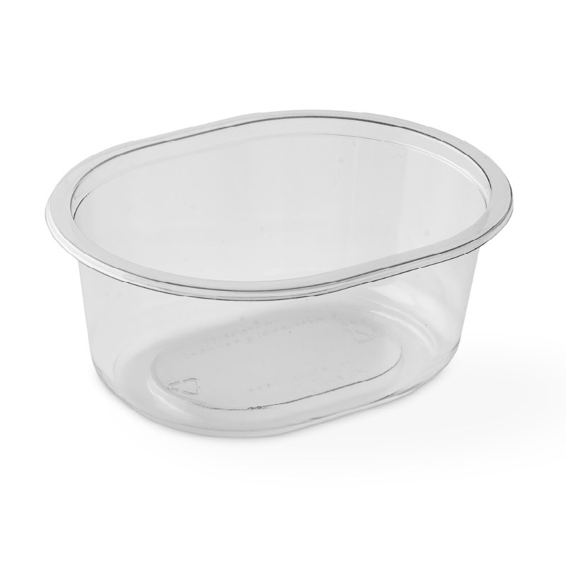 465ml Clear rpet tray - euro pal