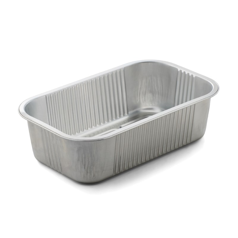 2298ml Aluminium container - euro pal