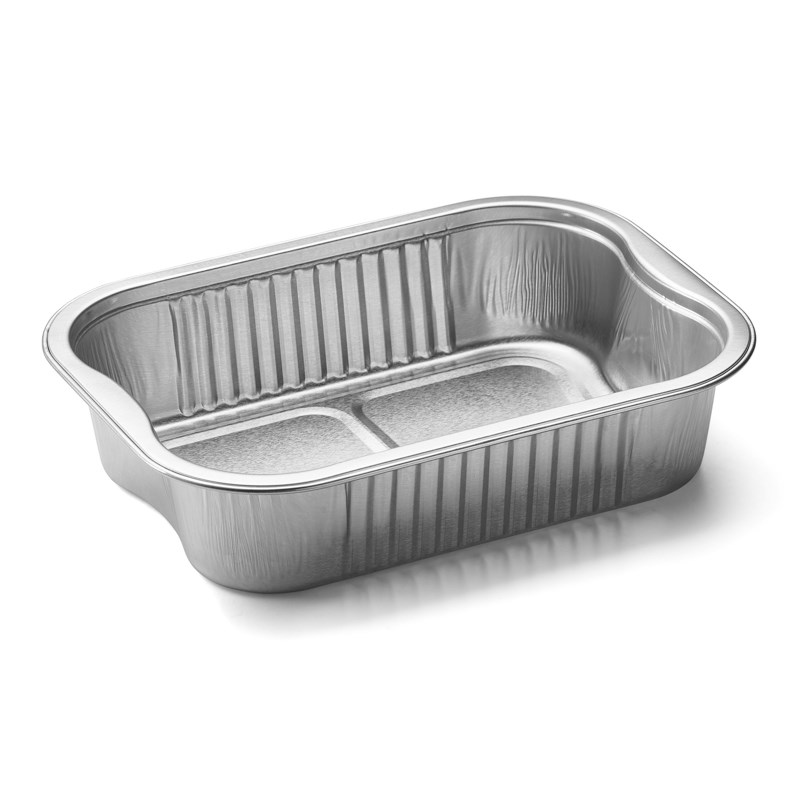 740ml Alu coated container w/reverse handles - bulk transpac