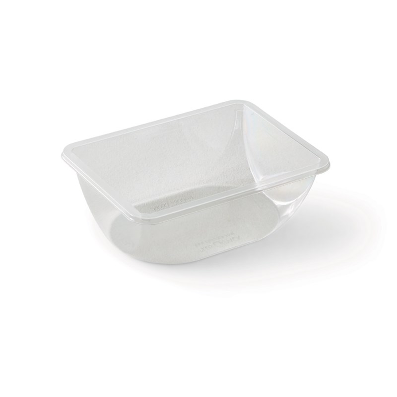 530ml Clear dpet tray - euro pal