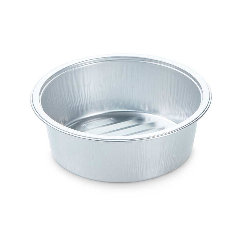 440ml Aluminium container w/ridged bottom - euro pal