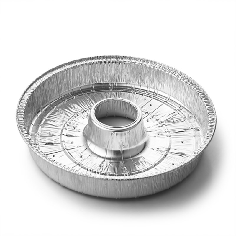 835ml Aluminium container w/perforated bottom - bulk transpac