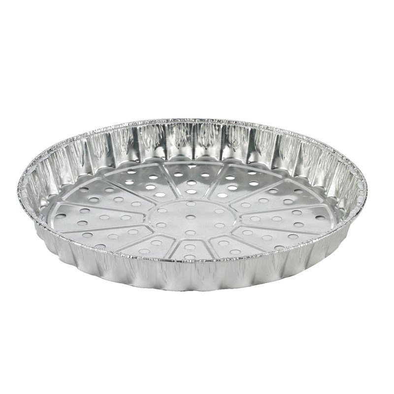 610ML Aluminium container w/perforated bottom - bulk TER