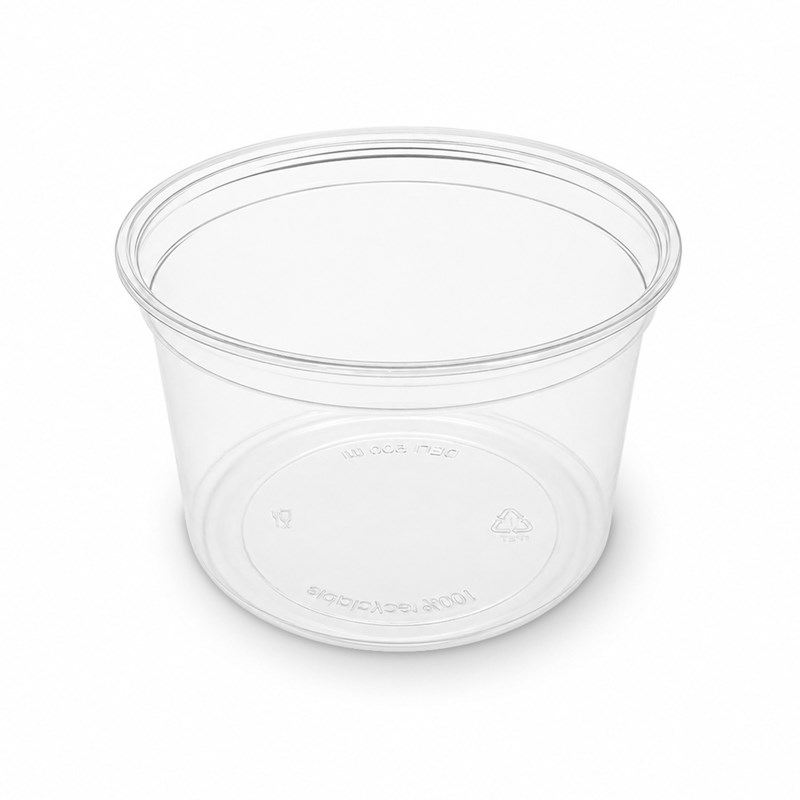 500ml Clear rpet tray - euro pal