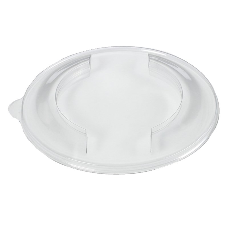 Rpet lid Ø181mm w/stackable feature - euro pal