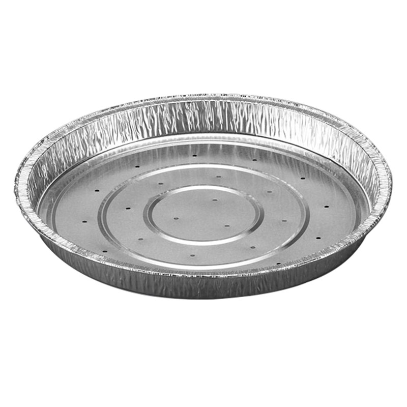 900ml Aluminium container w/perforated bottom - euro pal