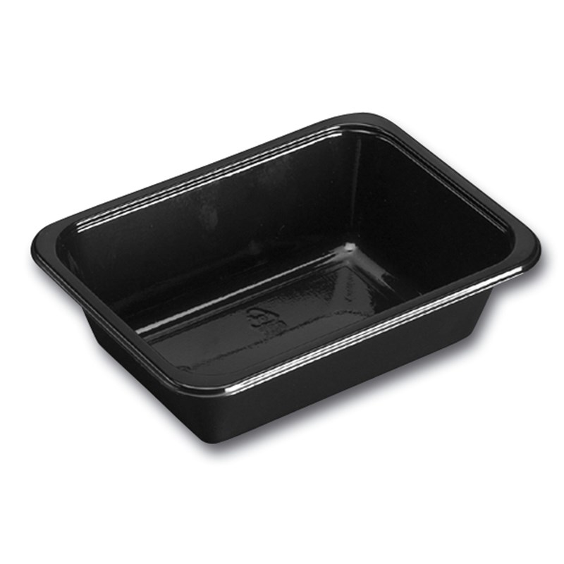 660ml Black cpet tray