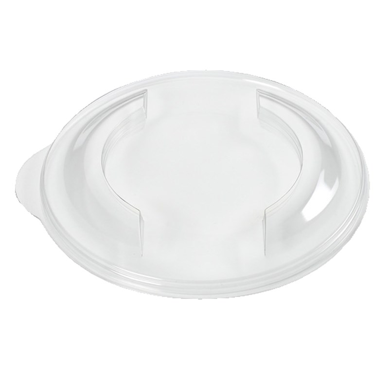 Rpet lid Ø160mm w/stackable feature - euro pal