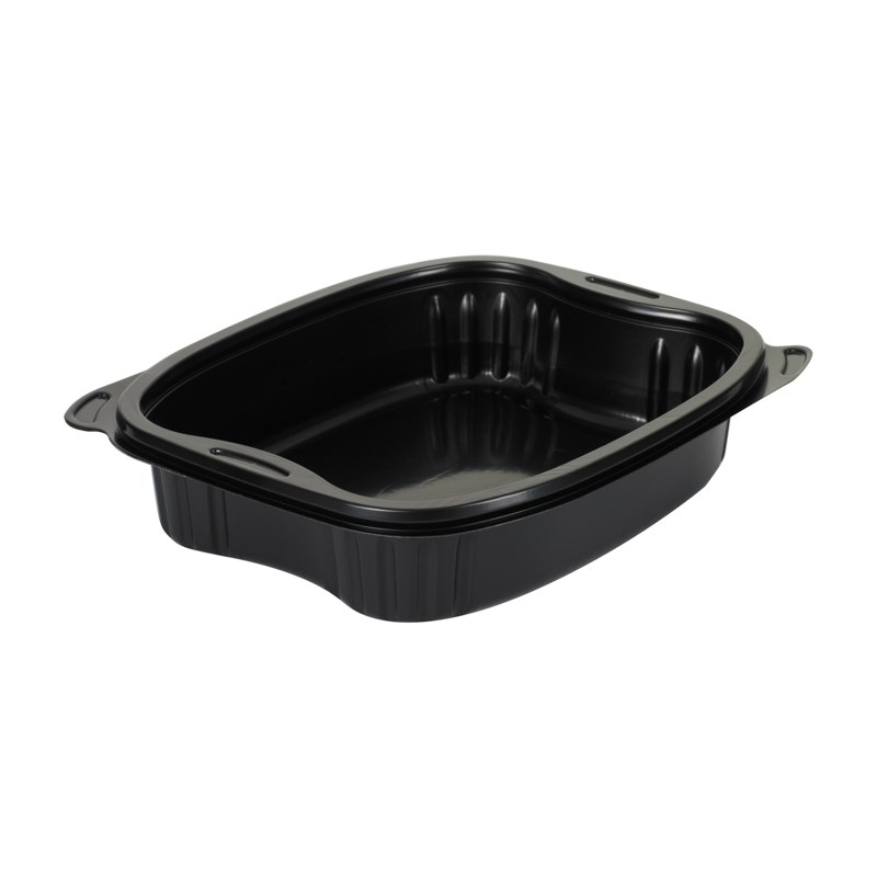 700ml Black ppchalk tray w/reverse handles - euro pal