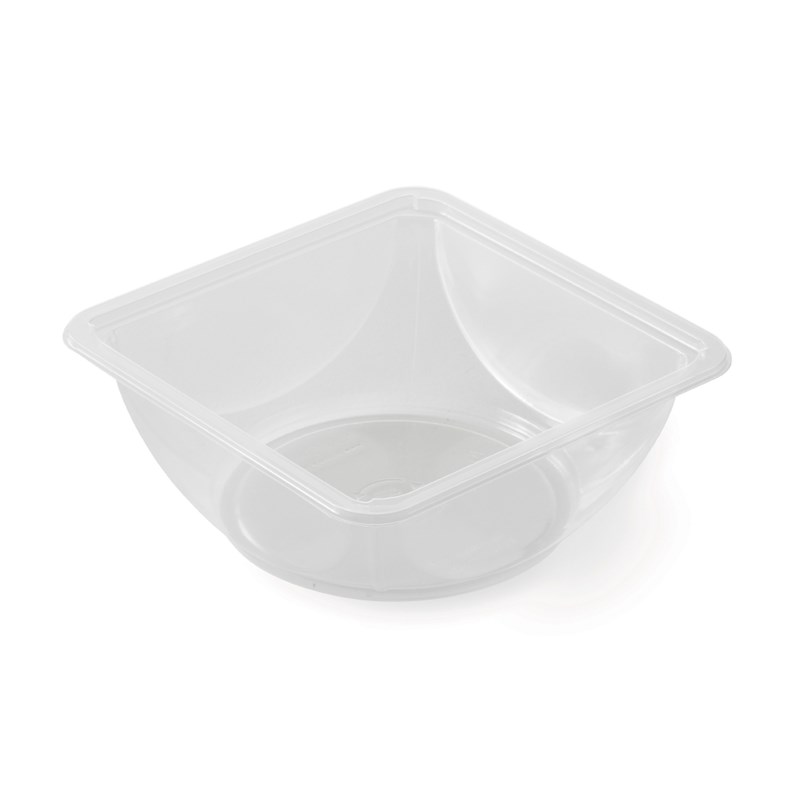 1410ml Clear rpet tray - bulk transpac