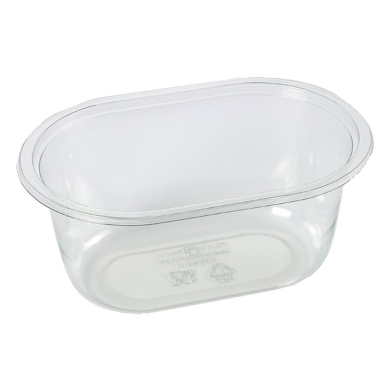 750ml Clear dpet tray - euro pal