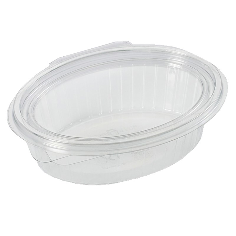 250ml Clear rpet tray - euro pal