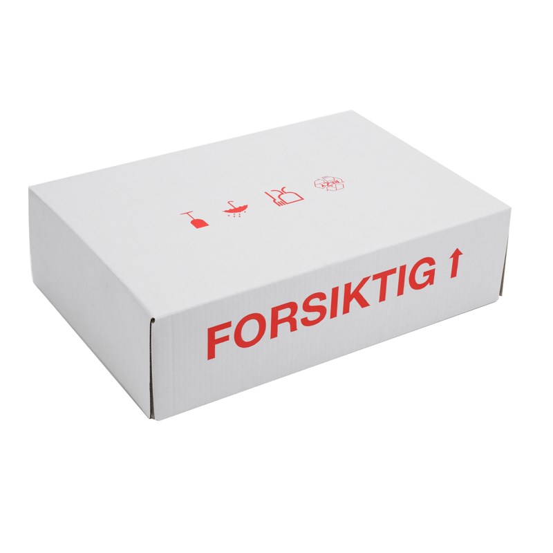 White cardboard 485x335mm box