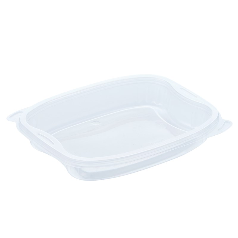 500ml Clear pp tray w/reverse handles - euro pal