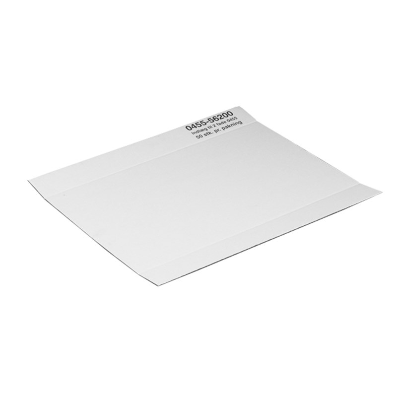 White cardboard 520x330mm insert
