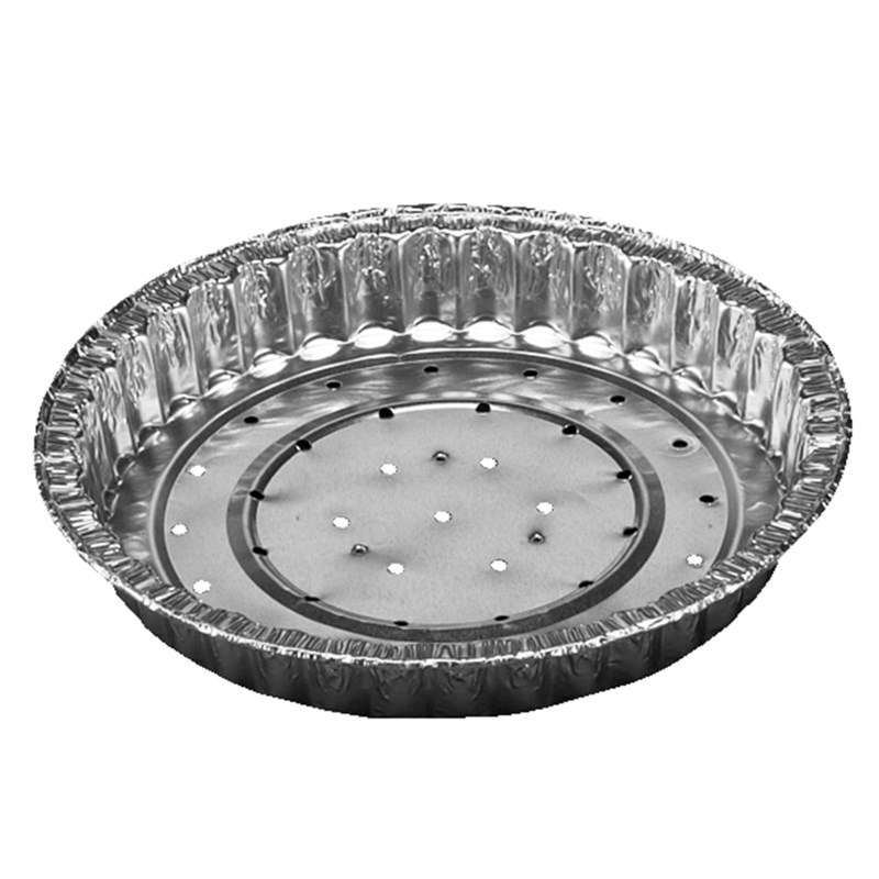 340ML Alu container w/perforated bottom - bulk ter