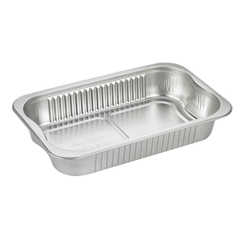 945ml Aluminium container w/reverse handles - euro pal