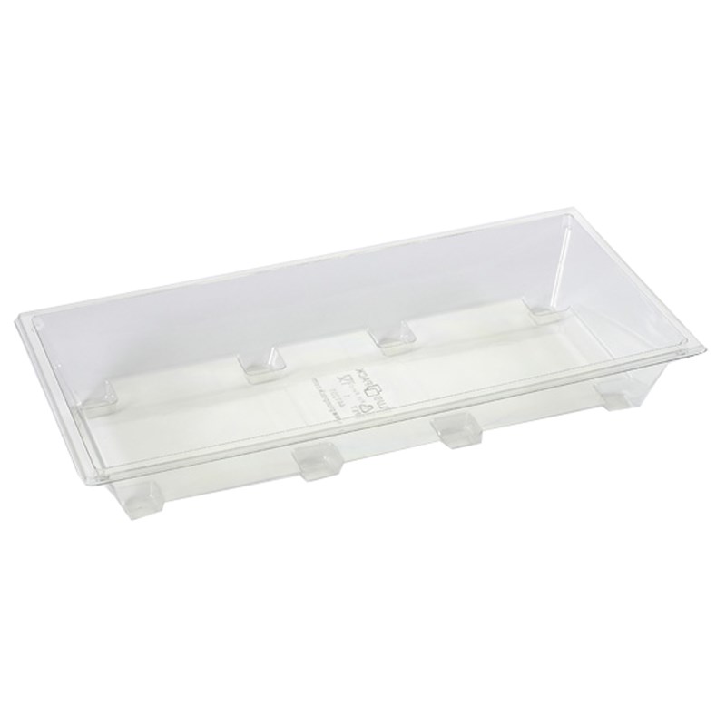 900ml Clear rpet tray - euro pal