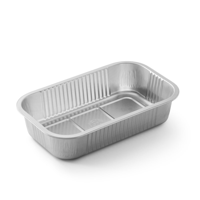 1802ml Aluminium container - euro pal