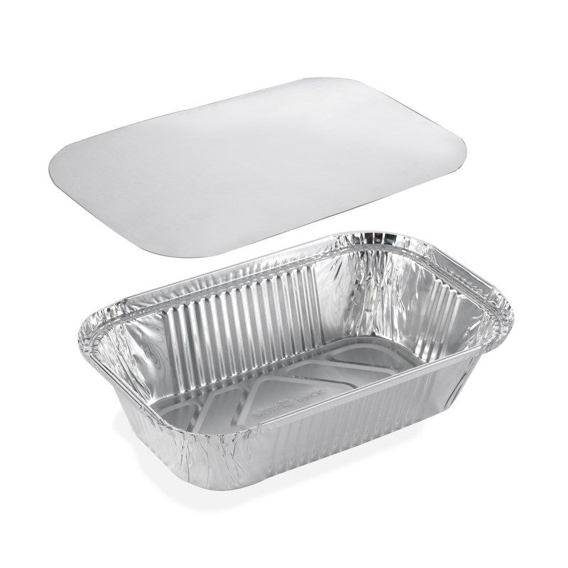 Set - 50pack 660ml Aluminium container - euro pal