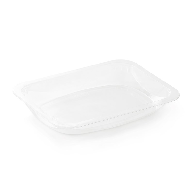 750ml Clear rpet tray - euro pal