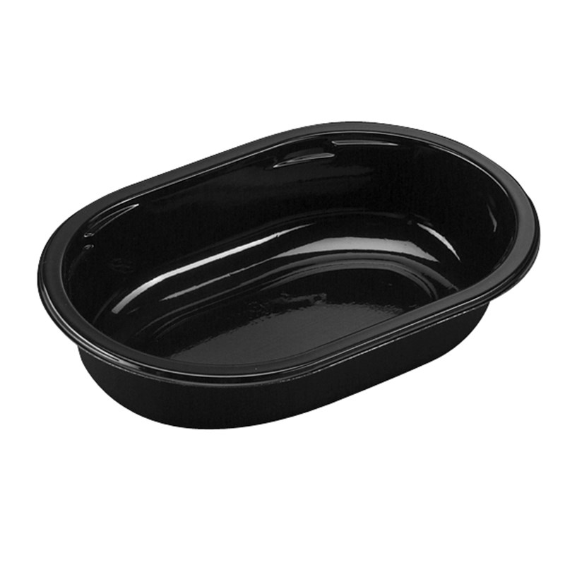 450ml Black cpet tray - euro pal