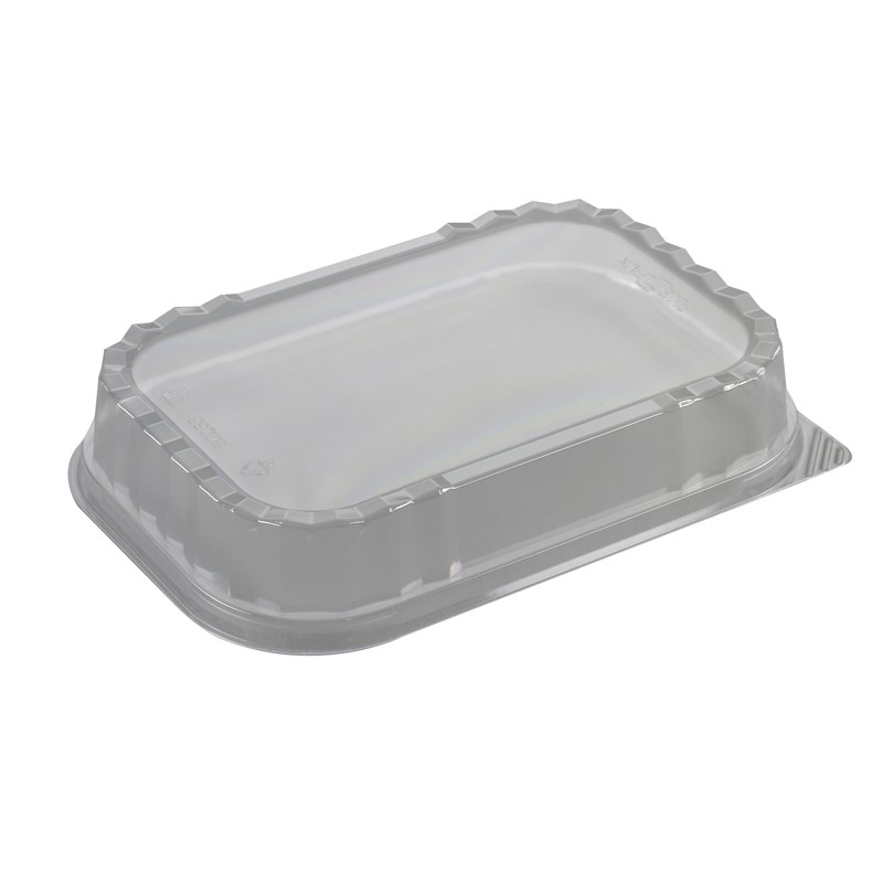 Dpet lid 227x157mm w/anti-fog, stackable features - euro pal