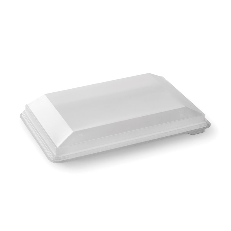 Rpet lid 250x166mm w/anti-fog feature - euro pal