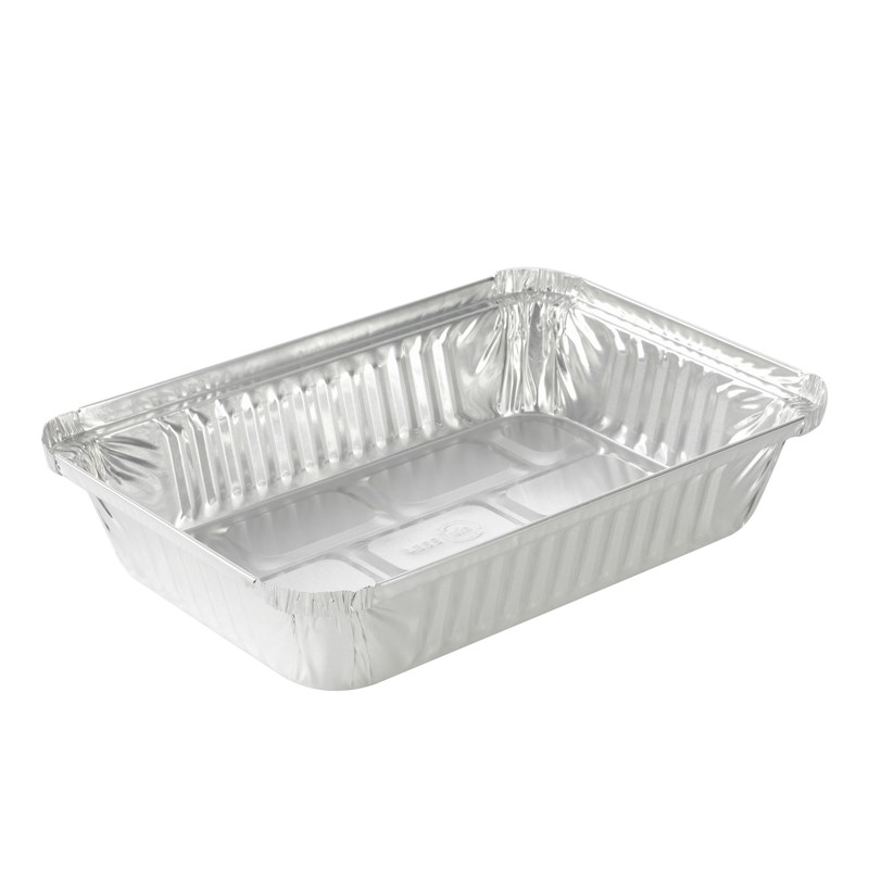 900ml Aluminium container - euro pal