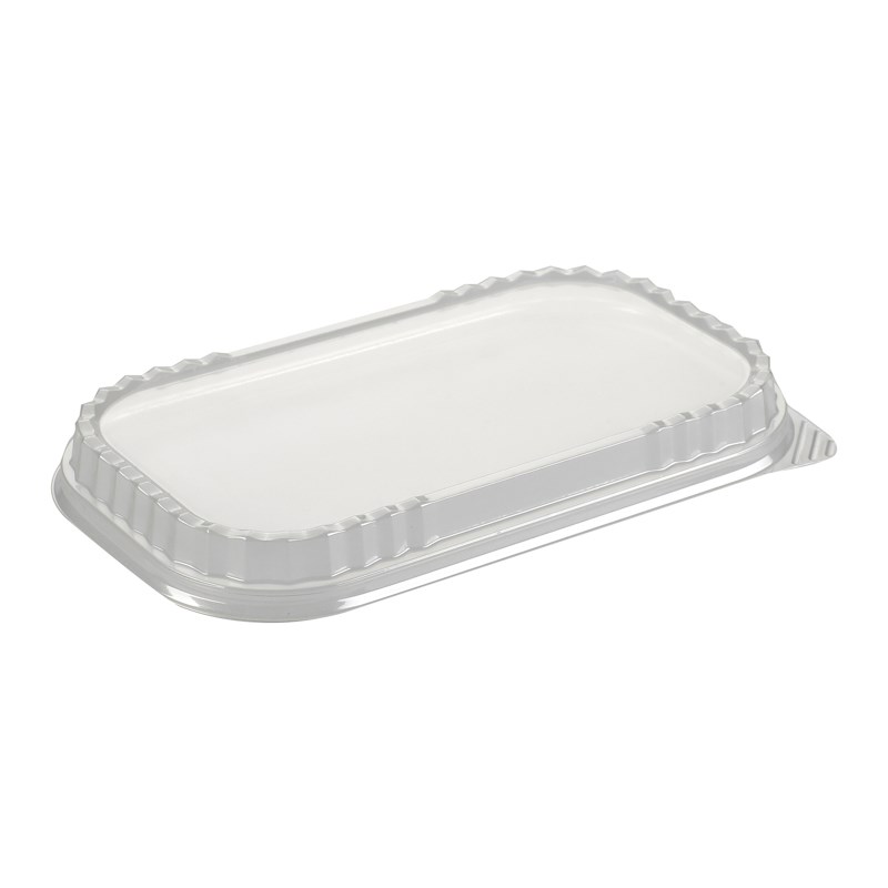 Dpet lid 241x145mm w/anti-fog, stackable features - euro pal
