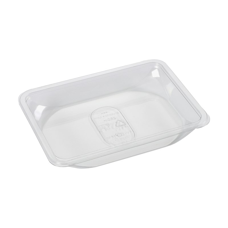 250ml Clear dpet tray - euro pal