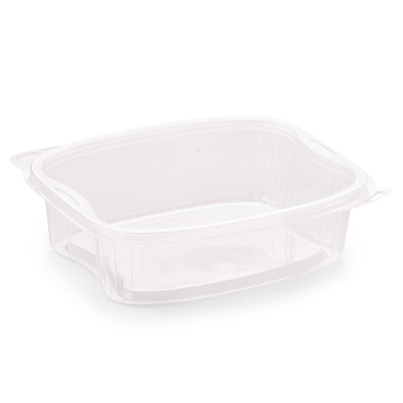 900ml Clear pp tray w/reverse handles - euro pal