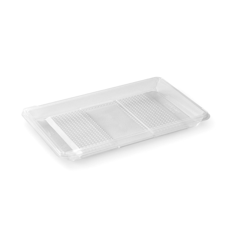 Clear rpet platter 250x166mm - euro pal