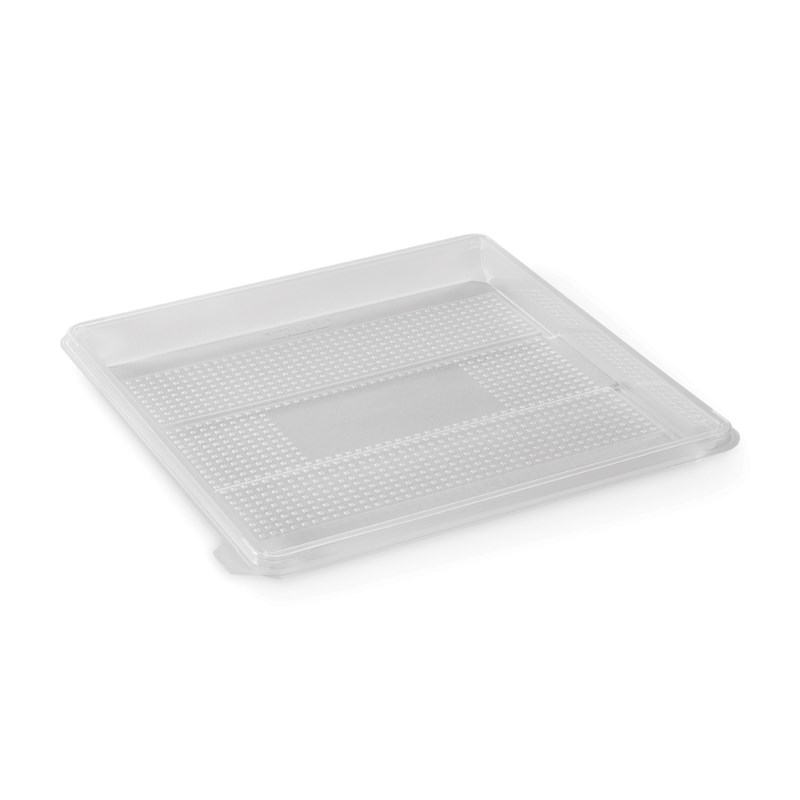 Clear rpet platter 250x250mm - euro pal