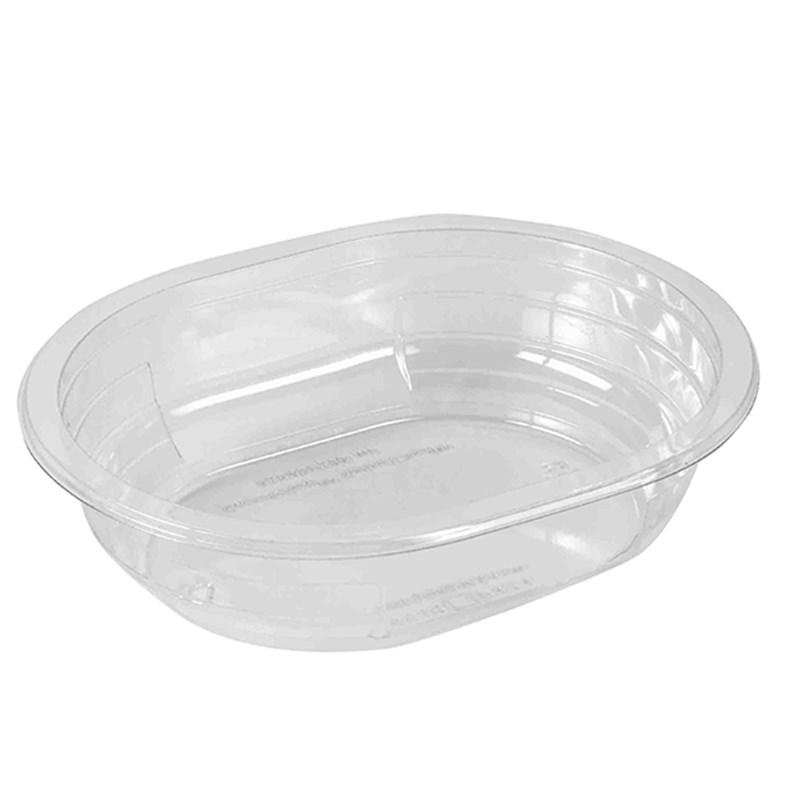 296ml Clear dpet tray - euro pal