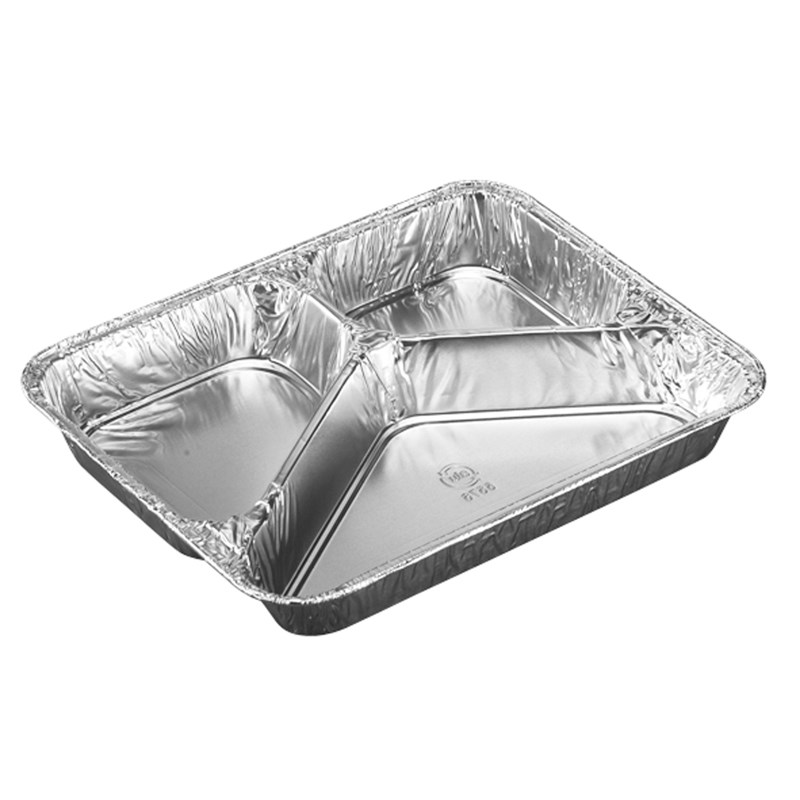 800ml Aluminium container - euro pal