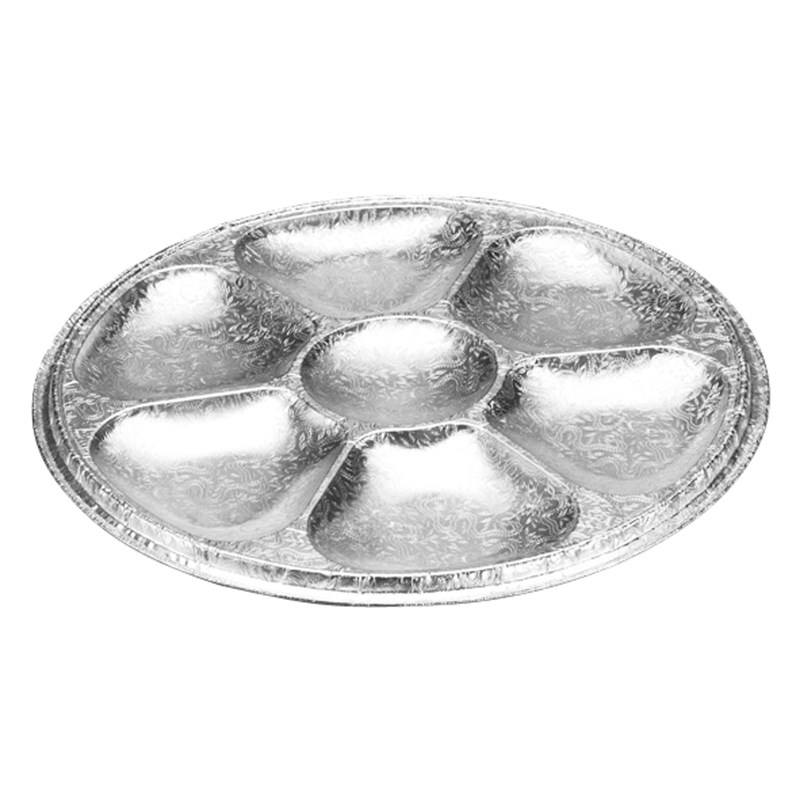 330ml Aluminium platter Ø277mm 7 comp - euro pal