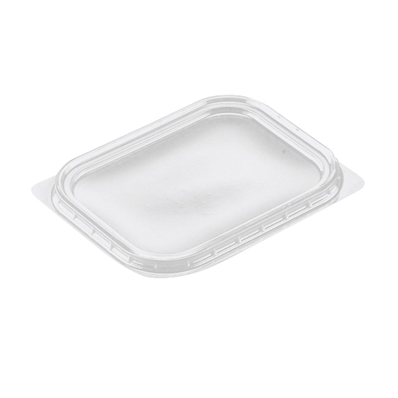 Rpet lid 114x88mm w/stackable feature - euro pal