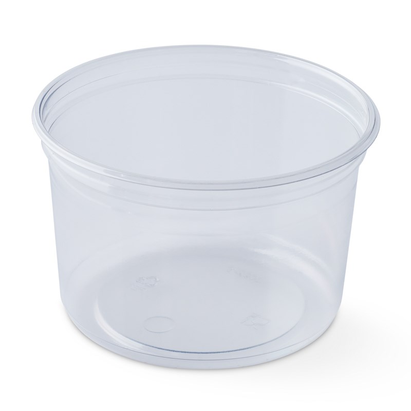 476ml Clear rpet tray