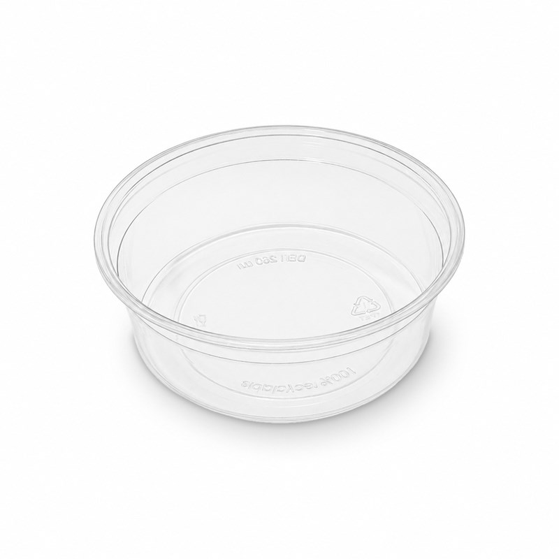 260ml Clear rpet tray - euro pal