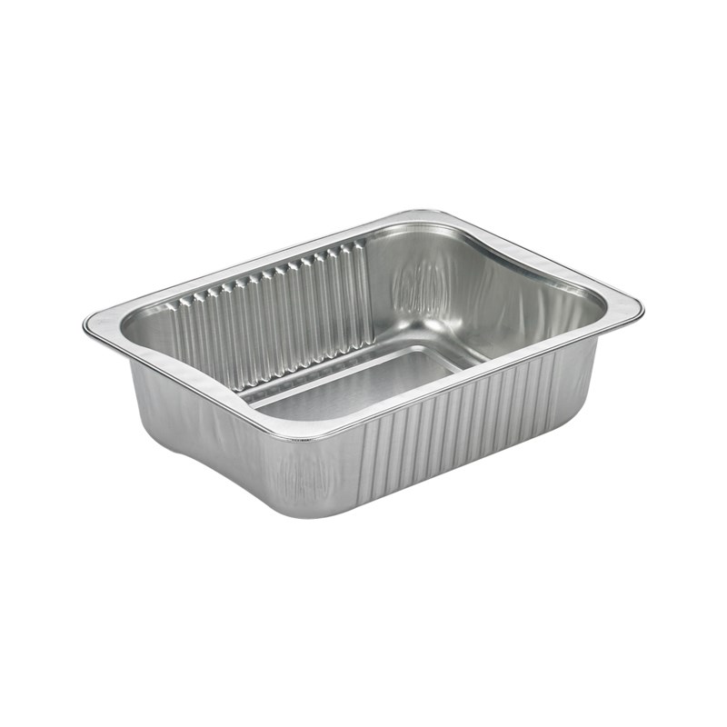 909ml Aluminium container w/reverse handles - euro pal